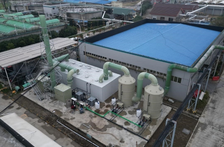 如东洋口综合污水处理厂除臭工程